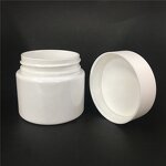 Wide Mouth PET Jar Factory - OEM/ODM Custom 60-250ml White Black Wide Mouth PET Jar with Childproof Cap