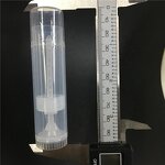 Clear Plastic Lip Balm Tube Manufacturer - OEM/ODM Custom 15g Clear Plastic Lip Balm Tube Empty Cosmetic Container