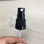 Plastic Pump Sprayer Factory - OEM/ODM Custom 18-415 Plastic Pump Sprayer with Black Cap Fine Mist for Cosmetics