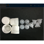 White PP Tamper Evident Dropper Cap Manufacturer - OEM/ODM Custom White PP 18 mm Tamper-evident Dropper Cap with Orifice