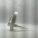 White PP Ribbed Skirt Cap Pump Factory - OEM/ODM Custom White PP 89-400 Ribbed Skirt Cap Pump with Dip Tube