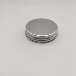 Silver Cap Lid Manufacturer - OEM/ODM Custom Silver Cap Lid Gpi 33/400 Aluminum-plastic Liquor Bottle Cap for Vodka