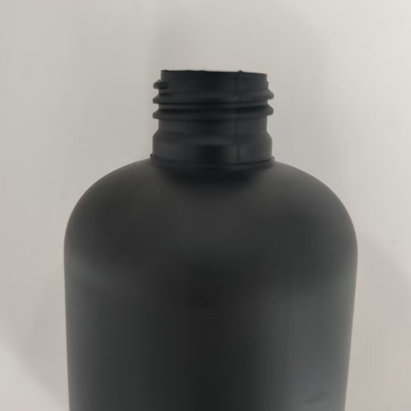 Plastic Bottles Factory - OEM/ODM Custom 8oz Boston Round Shape Soft Touch HDPE Bottles for Shampoo