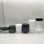 Straight PET Jar Manufacturer - OEM/ODM Custom 2oz 53mm Straight PET Jar 60ml with Child Proof Cap