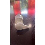 White PP Dispensing Pump Manufacturer - OEM/ODM Custom White PP 24-410 Ribbed Skirt Up-lock Spiral-shaped Cowl Pump