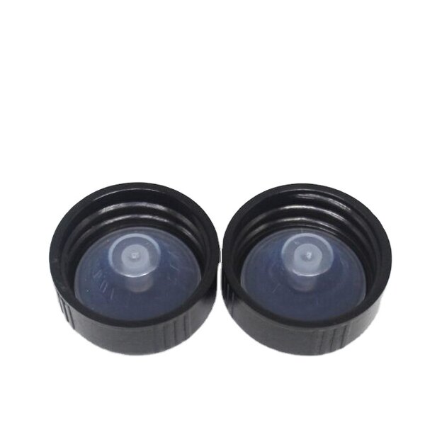Black Phenolic Cap Liner Factory - OEM/ODM Custom 28-400 Black Phenolic Cap Liner Screw Cap Bottles Plastic Poly Seal