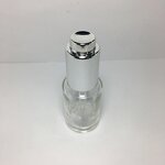 Silver Push Button Dropper Manufacturer - OEM/ODM Custom 30ml Silver Push Button Regular Dropper Aluminium Plastic Body