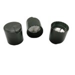 White PP Disc-top Lid Manufacturer - OEM/ODM Custom White PP 28-410 Smooth Skirt Disc-top Lid with HIS Liner