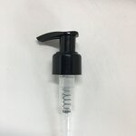 Black Ribbed Skirt Head Lotion Pump Factory - OEM/ODM Custom 24mm Black Ribbed Skirt Head Lotion Pump Twist Locking