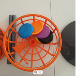 Disc Golf Basket Manufacturer - OEM/ODM Custom Portable 24 Chain Flying Disk Disc Golf Target Set Basket