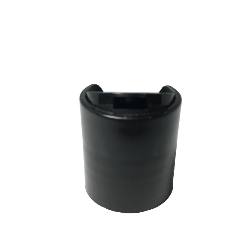 Black PP Disc Top Cap Factory - OEM/ODM Custom Black PP 24-410 Smooth Disc Top Cap