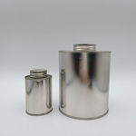 Metal Can with Tin Brush Manufacturer - OEM/ODM Custom 4oz Metal Can with Tin Brush Tin Product