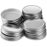 Aluminum Lid for Glass Jar Factory - OEM/ODM Custom Factory Price OEM 89MM Black Sliver Gold Aluminum Lid for Glass Jar