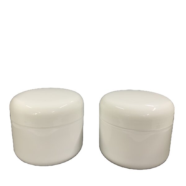 White Double Wall PP Jar Manufacturer - OEM/ODM Custom 120g White Double Wall PP Jar with Plastic Dome Unlined Cap