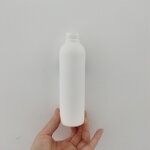 Soap Plastic Bottle Factory - OEM/ODM Custom Soft Touch Hand Wash Soap Bottle Empty Opaque Orange Pump