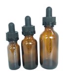 Black Child Resistant Glass Dropper Manufacturer - OEM/ODM Custom 2 oz Black Child Resistant CRC Glass Dropper 20-400