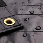 Truck Tarp Manufacturer - Heavy Duty Nylon Waterproof Black Laminated Coating