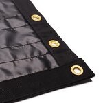 Truck Tarp Manufacturer - Heavy Duty Nylon Waterproof Black Laminated Coating