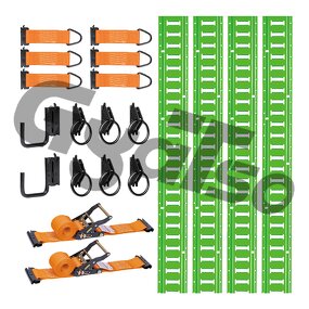 E Track Kit Manufacturer - Wholesale 2inch Polyester Ratchet Tie Down Straps