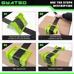 Corner Protector Manufacturer - 4\" Flatbed Green Plastic with Carrying Case