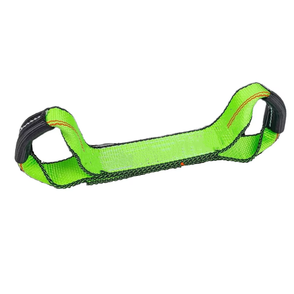 Tow Truck Straps Manufacturer - 2\"x16\" Sewn Eye Loop Short Strap Dog Bone