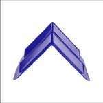 Corner Protector Manufacturer - Wholesale 12\" Blue Plastic Large Protectors