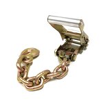 Ratchet Buckle Manufacturer - 2 Inch Steel with Chain Extension Auto Hauler