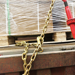 Safety Chain Manufacturer - 50 ft Yellow Transport Chain for Flatbed Truck