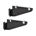 E-Track Shelf Brackets Manufacturer - Black Coated Fixed for Van Truck