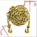 Ratchet Chain Binder Manufacturer - 3/8'' 5/16" G70 with Clevis Grab Hooks
