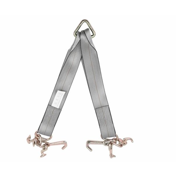 V-Strap Manufacturer - Low Profile 3in X 24in with RTJ Cluster Hooks