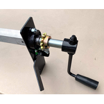 Tarp Roller Kit Manufacturer - Manual Hand Crank Hexagon Axle for Dump Truck