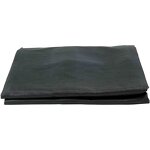 Dump Truck Cover Manufacturer - 10oz Black PVC Coated Woven Mesh Tarp