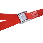 Cam Buckle Tie Down Straps Manufacturer - Red Heavy Duty Ratchet Straps
