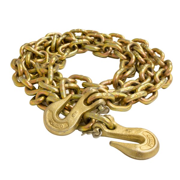 Safety Chain Manufacturer - 50 ft Yellow Transport Chain for Flatbed Truck