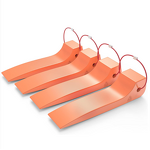 Wheel Skates Manufacturer - Heavy Duty Orange Tire Skates for Tow Truck