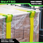 Corner Protector Manufacturer - 4\" Flatbed Green Plastic with Carrying Case