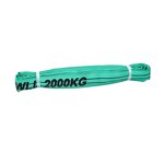 Round Webbing Sling Manufacturer - 2 Ton 2000kg WLL Lifting Ratchet Strap