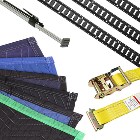 E-Track Ratchet Strap Manufacturer - Tie Downs for Truck with Moving Blanket