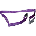 Flat Webbing Sling Manufacturer - Polyester with Reinforce Eye for Lifting