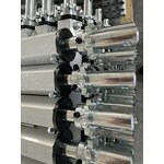 Tarp Roller Kit Manufacturer - 64\" to 104\" Wide Aluminum Alloy Hand Crank