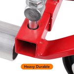 Car Wheel Dolly Manufacturer - Hydraulic Tire Jack with Wheels Vehicle Dolly