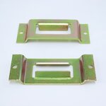 E-Track Buckle Manufacturer - Single Slot Galvanized Steel Truck Accessories