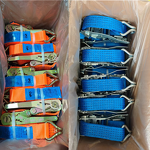 Ratchet Tie Down Straps Manufacturer - 50mm 5 Ton Polyester Lashing Belt