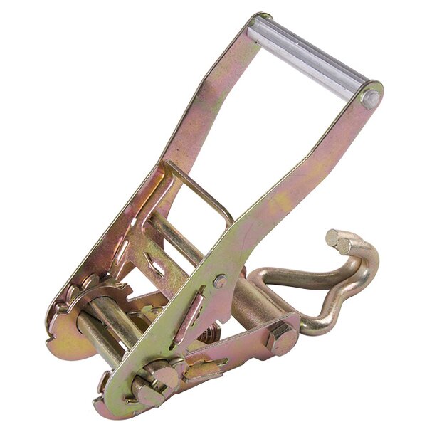 Ratchet Buckle Manufacturer - 230mm Aluminum Handle with Double J Hook