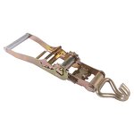Ratchet Buckle Manufacturer - 230mm Aluminum Handle with Double J Hook