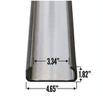 C Channel Winch Track Manufacturer - 6FT Steel/Aluminum Flatbed Tie Down