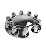 Combo Kit Manufacturer - 33mm Chrome Dome Threaded Nut Cover for Trucks