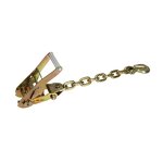 Ratchet Buckle Manufacturer - 2 Inch Steel with Chain Extension Auto Hauler
