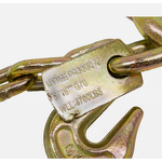 Tow Chain Manufacturer - G70 V-Chain Bride with T&J Hooks Clevis Grab Hook